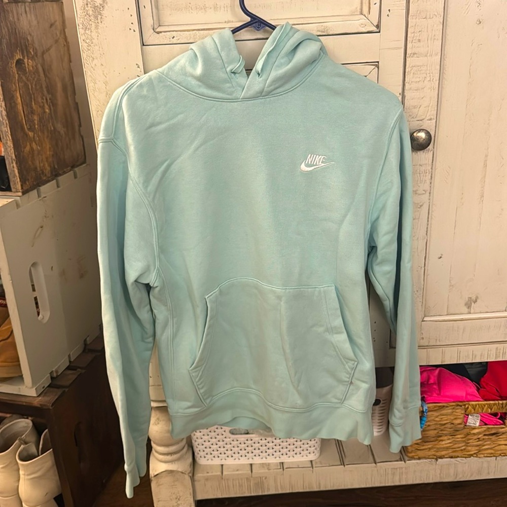 Teal Nike hoodie size small
